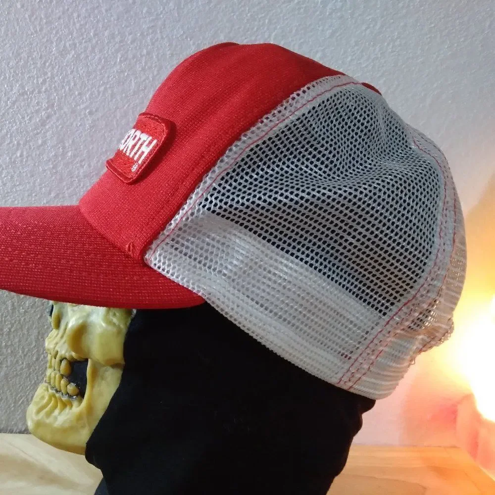 Vintage Kenworth Trucking Patch Snap Back Trucker Hat
